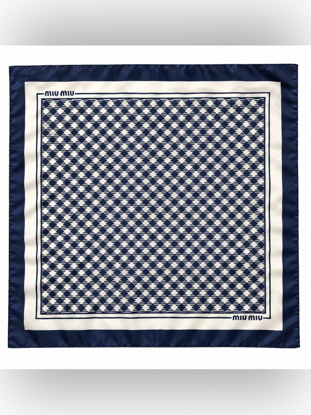 Miu Miu Neck Silk Scarf